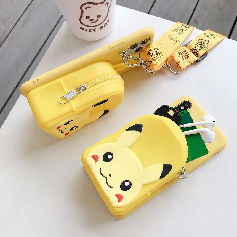 Pokemon Phone Case Suitable for iPhone x 7plus Mobile Pikachu Coin Purse 11x Crossbody Xs Lanyard XR Female Pro Silicon Case Max
Pokemon Phone Case Suitable for iPhone x 7plus Mobile Pikachu Coin Purse 11x Crossbody Xs Lanyard XR Female Pro Silicon Case Max