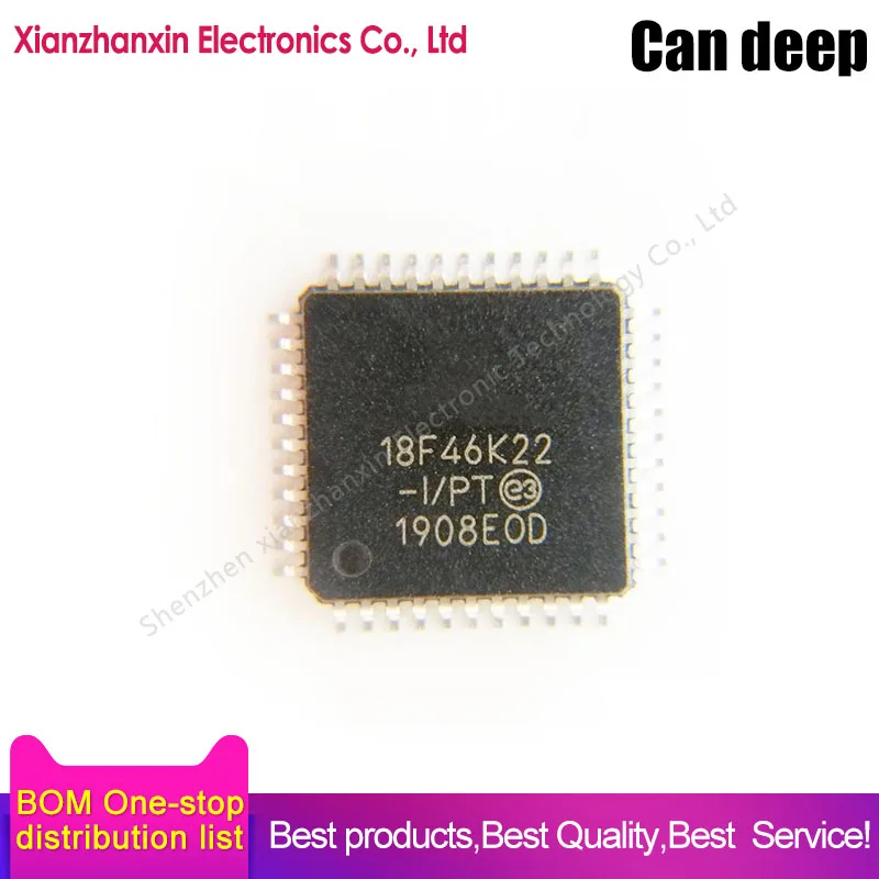 1~5PCS/LOT PIC18F46K22-I/PT 18F46K22 QFP44 Micro controller IC brand new original 
1~5PCS/LOT PIC18F46K22-I/PT 18F46K22 QFP44 Micro controller IC brand new original