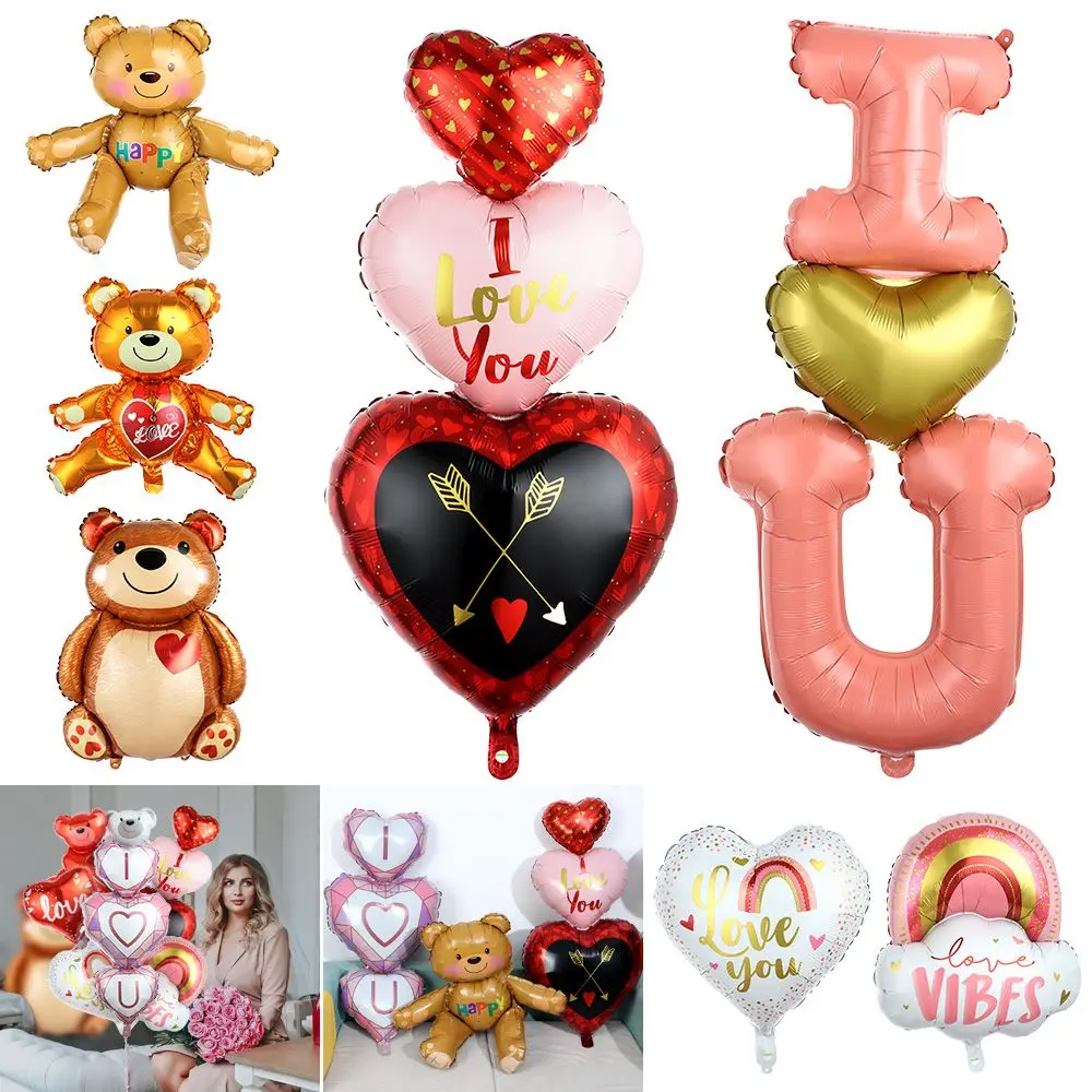 Wedding Decorations Air Inflatable Balls Party Supplies I Love You Red Heart Lips Valentines Day Foil Balloon 3D Bear
Wedding Decorations Air Inflatable Balls Party Supplies I Love You Red Heart Lips Valentines Day Foil Balloon 3D Bear