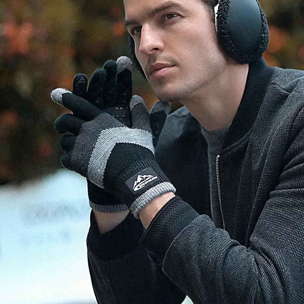 Useful Cycling Gloves Touch Screen Breathable Anti Skid Knitting Gloves Skin-touch Men Gloves for Daily Wear
Useful Cycling Gloves Touch Screen Breathable Anti Skid Knitting Gloves Skin-touch Men Gloves for Daily Wear