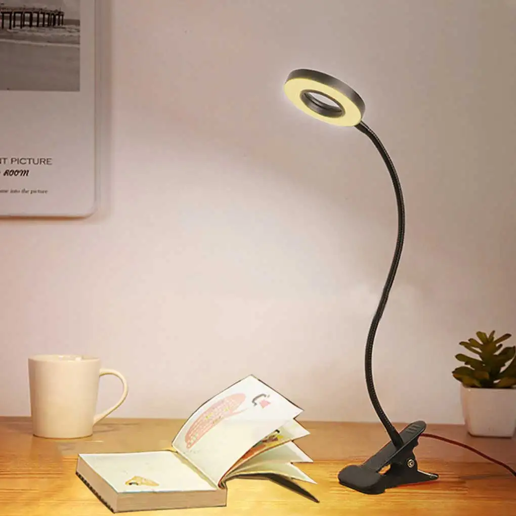 LED Clips Table Lamp Bedside Dormitory Light Sub Universal Hose Rechargeable Dazzling Flexible Silvery Silvery
LED Clips Table Lamp Bedside Dormitory Light Sub Universal Hose Rechargeable Dazzling Flexible Silvery Silvery