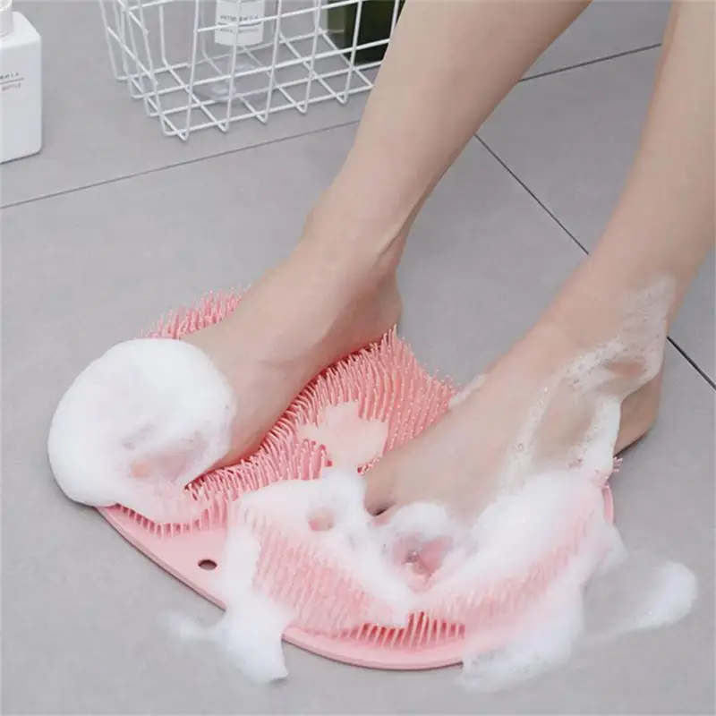 With Sucker Bath Massage Foot Silicone Rub Back Brush Massage Shower Mat Exfoliating Brush Pad Back Massage Brush Bath Spa
With Sucker Bath Massage Foot Silicone Rub Back Brush Massage Shower Mat Exfoliating Brush Pad Back Massage Brush Bath Spa