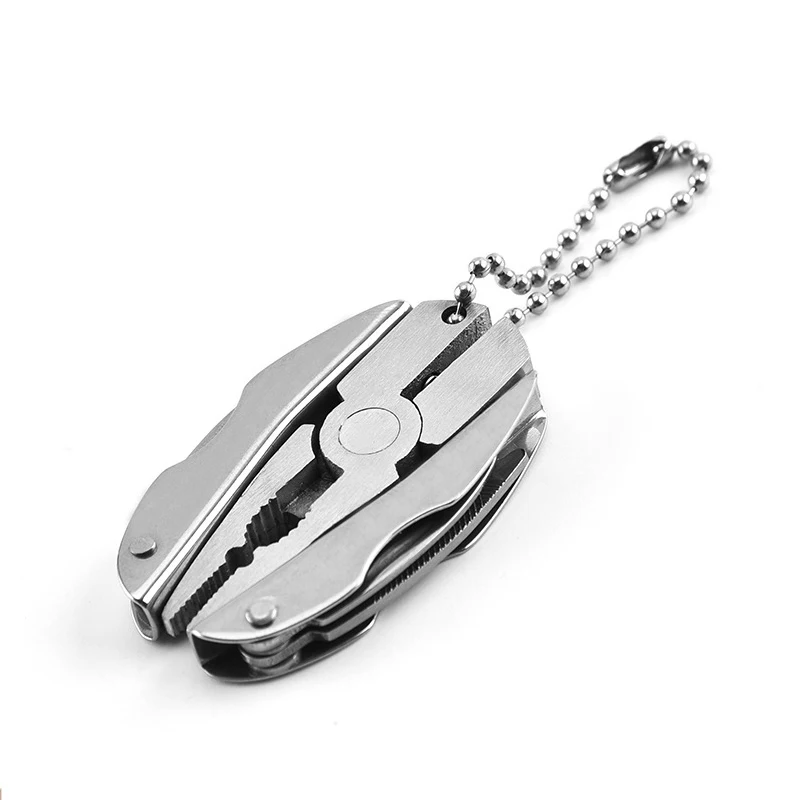 New Stainless Steel Outdoor Portable Multitool Pliers Knife Keychain Screwdriver Multi Tools Mini Pliers Herramientas Multi Tool
New Stainless Steel Outdoor Portable Multitool Pliers Knife Keychain Screwdriver Multi Tools Mini Pliers Herramientas Multi Tool