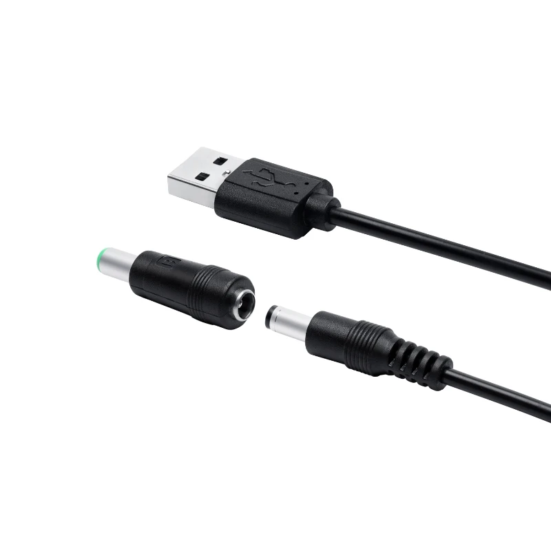 H8WA 8in1 5V USB to DC 5.5x2.1mm 3.5mm 4.0mm 4.8mm 6.4mm 5.5x2.5mm Plug Charging Cord for Fan Speaker Router LED Lamp
H8WA 8in1 5V USB to DC 5.5x2.1mm 3.5mm 4.0mm 4.8mm 6.4mm 5.5x2.5mm Plug Charging Cord for Fan Speaker Router LED Lamp