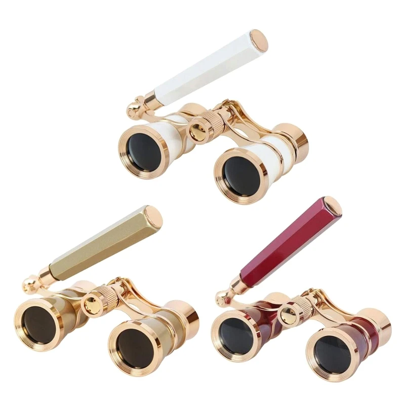 3X25 Glasses Binocular with Handle/Accessory Kit Women Women Girl Gift Gold Glasses Dropship
3X25 Glasses Binocular with Handle/Accessory Kit Women Women Girl Gift Gold Glasses Dropship