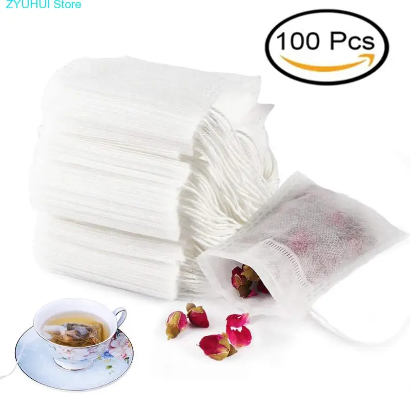 50-100Pcs/set Disposable Tea Bags Empty Scented Tea Bag Heat Seal Filter Paper for Herb Loose Tea
50-100Pcs/set Disposable Tea Bags Empty Scented Tea Bag Heat Seal Filter Paper for Herb Loose Tea