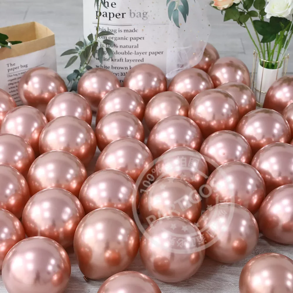 5 Inch Balloons Chrome Champagne Rose Gold Lilac Black Metallic Globos Wedding Birthday Party Decorations Baby Shower
5 Inch Balloons Chrome Champagne Rose Gold Lilac Black Metallic Globos Wedding Birthday Party Decorations Baby Shower
