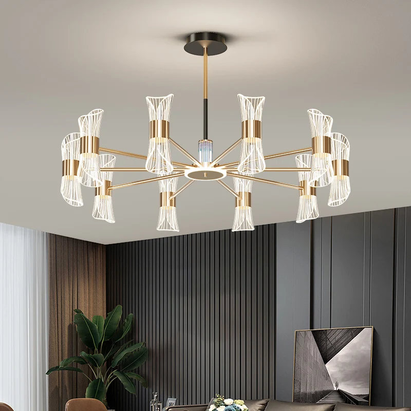 2023 Northern Europe simple atmosphere living room chandelier modern light luxury bedroom light creative personality lamps
2023 Northern Europe simple atmosphere living room chandelier modern light luxury bedroom light creative personality lamps