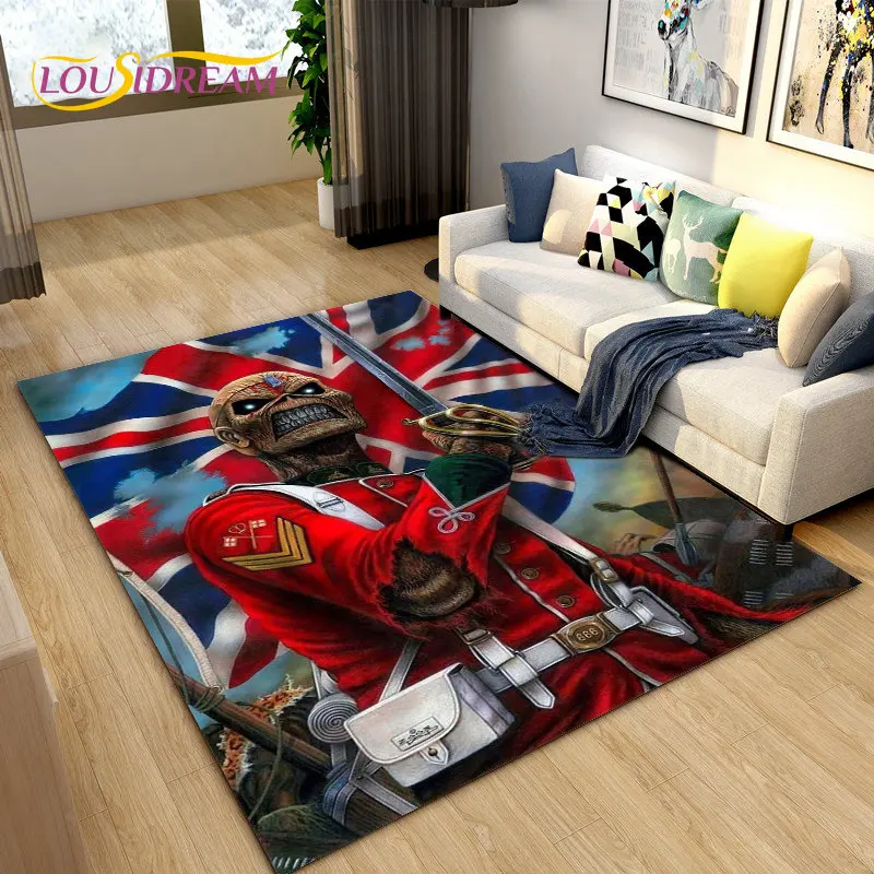 Iron Aces High,Heavy Metal Band Area Rug,Carpet Rug for Living Room Bedroom Sofa Doormat Decoration,kids Play Non-slip Floor Mat
Iron Aces High,Heavy Metal Band Area Rug,Carpet Rug for Living Room Bedroom Sofa Doormat Decoration,kids Play Non-slip Floor Mat