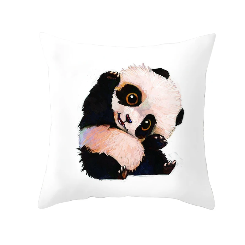 Cute Cartoon Panda Cushion Cover Panda Decorative Pillowcase For Sofa Pillow Case Cover Home Textiles Car Decoration Almohada
Cute Cartoon Panda Cushion Cover Panda Decorative Pillowcase For Sofa Pillow Case Cover Home Textiles Car Decoration Almohada
