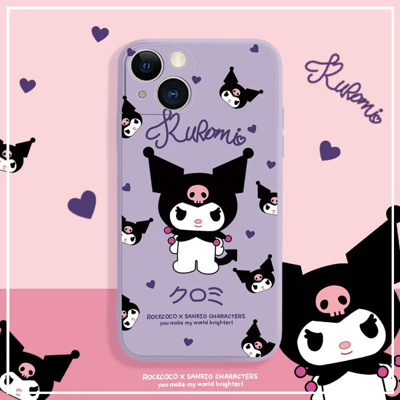 Kawaii Sanrio Kuromi Phone Cases For iPhone 13 12 11 Pro Max Mini XR XS MAX 8 X 7 SE 2020 Y2k Girl Cartoon Shockproof soft shell
Kawaii Sanrio Kuromi Phone Cases For iPhone 13 12 11 Pro Max Mini XR XS MAX 8 X 7 SE 2020 Y2k Girl Cartoon Shockproof soft shell