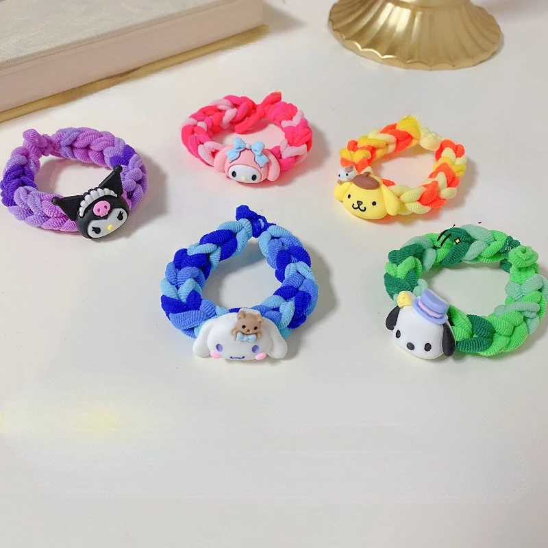 Sanrio kawaii cartoon kuromi small rubber band hand-woven hand rope hair rope female DIY couple bracelet gift for girlfriends
Sanrio kawaii cartoon kuromi small rubber band hand-woven hand rope hair rope female DIY couple bracelet gift for girlfriends