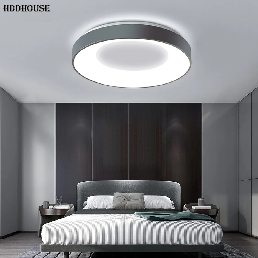 Bedroom lamp simple modern warm black and white gray round ceiling lamp creative room lamp Scandinavian study led lamps
Bedroom lamp simple modern warm black and white gray round ceiling lamp creative room lamp Scandinavian study led lamps