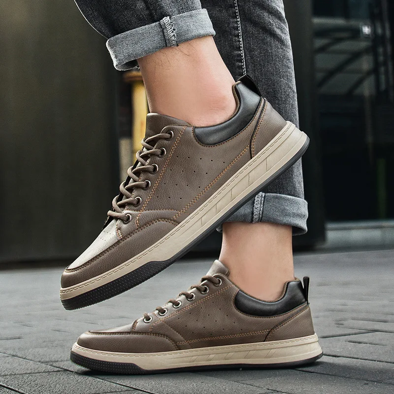 2022 New Men's Sports Shoes Student Fashion Trend All-match Leather Shoes Casual Shoes Men's Shoes Sports Shoes Male Shoes
2022 New Men's Sports Shoes Student Fashion Trend All-match Leather Shoes Casual Shoes Men's Shoes Sports Shoes Male Shoes