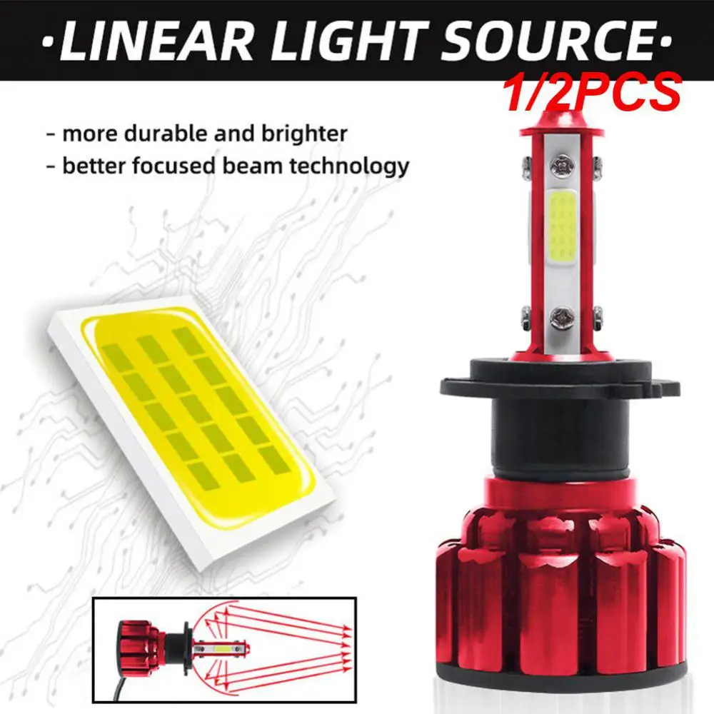1/2PCS Car Led Headlight 8000lm Durable Ip67 Waterproof Easy Installation High Luminous Car Headlight Automobile Fog Light 6500k
1/2PCS Car Led Headlight 8000lm Durable Ip67 Waterproof Easy Installation High Luminous Car Headlight Automobile Fog Light 6500k