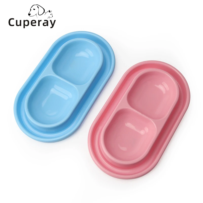 Cat Dog Pet Food Bowl Pet Food Water Bowls Dish Double Plastic Dog Bowls Cat Eating and Drinking Bowl for Small To Medium Dogs
Cat Dog Pet Food Bowl Pet Food Water Bowls Dish Double Plastic Dog Bowls Cat Eating and Drinking Bowl for Small To Medium Dogs