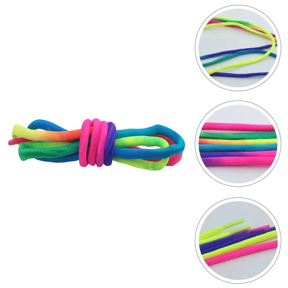 Oval Shoe Laces Rainbow Round Shoelaces Accessories No Tie 120x0.5cm Colorful Polyester Men Women
Oval Shoe Laces Rainbow Round Shoelaces Accessories No Tie 120x0.5cm Colorful Polyester Men Women