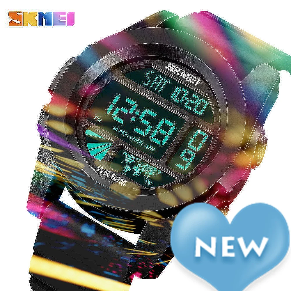 SKMEI New Male Sport Watch Watch Men Wristwatches 5Bar Waterproof Countdown Alarm Clock reloj hombre 2022 LED Light Electronic
SKMEI New Male Sport Watch Watch Men Wristwatches 5Bar Waterproof Countdown Alarm Clock reloj hombre 2022 LED Light Electronic