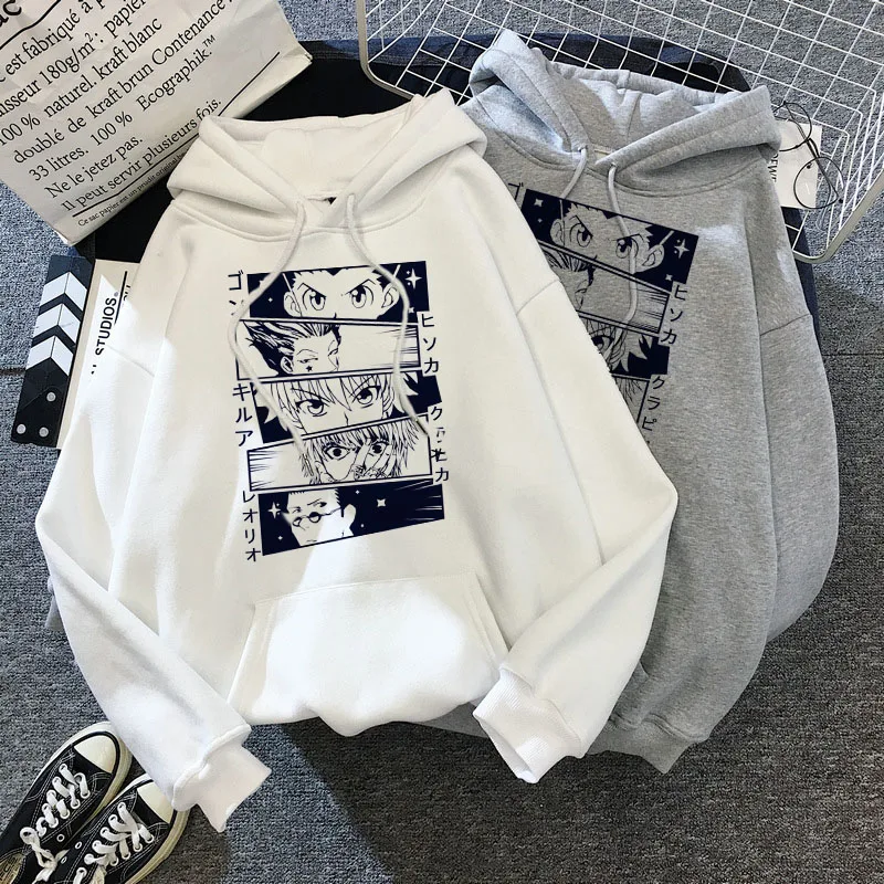 2022 Hot Japanese Anime Manga Kawaii Hunter X Hunter Hoodies Men/Women Short Sleeve Sweatshirt Killua Zoldyck Hoddie For Teens
2022 Hot Japanese Anime Manga Kawaii Hunter X Hunter Hoodies Men/Women Short Sleeve Sweatshirt Killua Zoldyck Hoddie For Teens