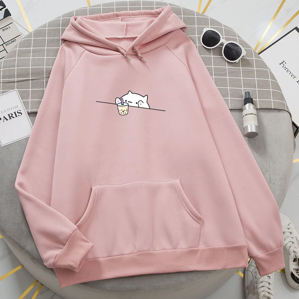 Bubble Tea Hoodie Printed Casual Pullovers Vintage Cartoon Female Cute Clothes Women Hoodies Kawaii Cat Oversized Sweatshirts
Bubble Tea Hoodie Printed Casual Pullovers Vintage Cartoon Female Cute Clothes Women Hoodies Kawaii Cat Oversized Sweatshirts