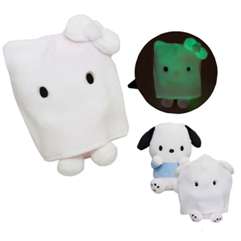 Cute Halloween Luminous Ghost Plush Keychain Pochacco Dog Hangyodon Fish Kawaii Funny Keychain Key Chain Kids Toys Small Gift
Cute Halloween Luminous Ghost Plush Keychain Pochacco Dog Hangyodon Fish Kawaii Funny Keychain Key Chain Kids Toys Small Gift