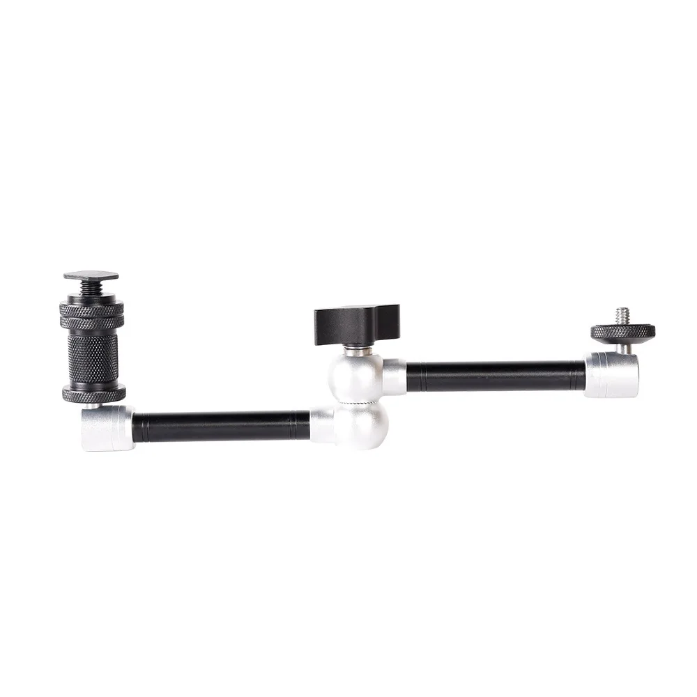For Camcorder,Monitor, Flash Lighting Stand, DSLR All Metal Adjustable Articulated 11" Camera Magic Arm Super Clip Crab Clamp
For Camcorder,Monitor, Flash Lighting Stand, DSLR All Metal Adjustable Articulated 11" Camera Magic Arm Super Clip Crab Clamp