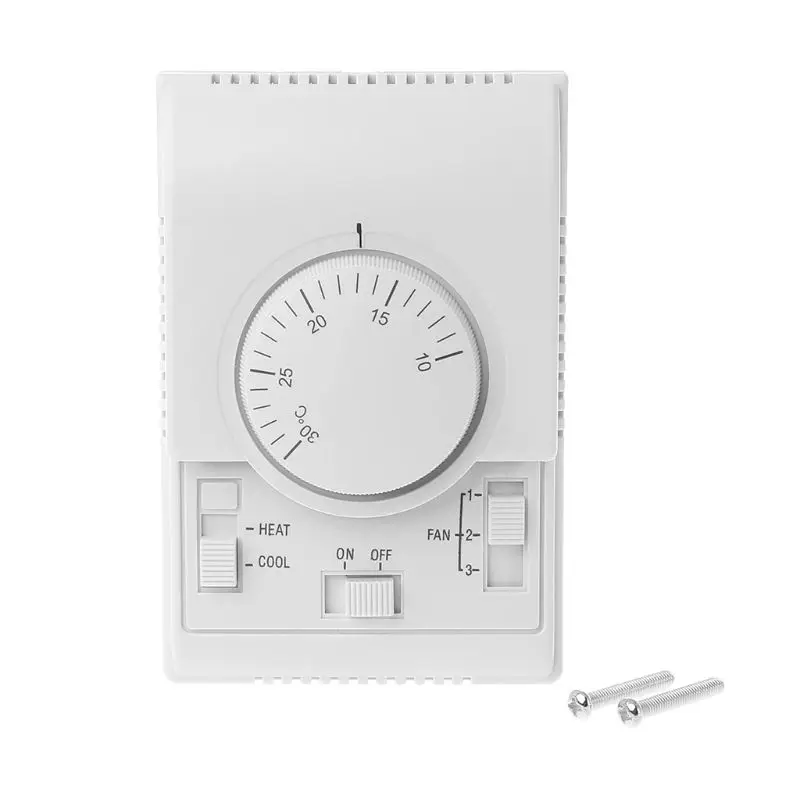 Mechanical Scale Thermostat Adjustable Temperature Controller Universal Heating & Cooling Thermostat Replacement
Mechanical Scale Thermostat Adjustable Temperature Controller Universal Heating & Cooling Thermostat Replacement