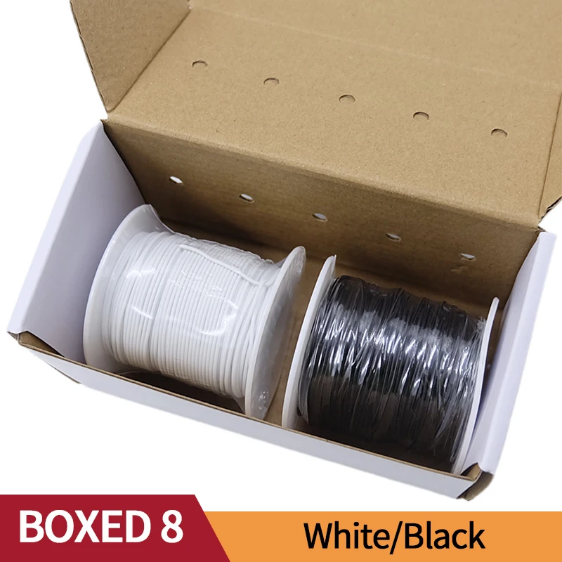 Супермягкая коробка для медной проволоки (комплект из 2 цветов) термостойкий гибкий силиконовый 30/28/26/24/22/20AWG электрический луженый медный кабель
Супермягкая коробка для медной проволоки (комплект из 2 цветов) термостойкий гибкий силиконовый 30/28/26/24/22/20AWG электрический луженый медный кабель