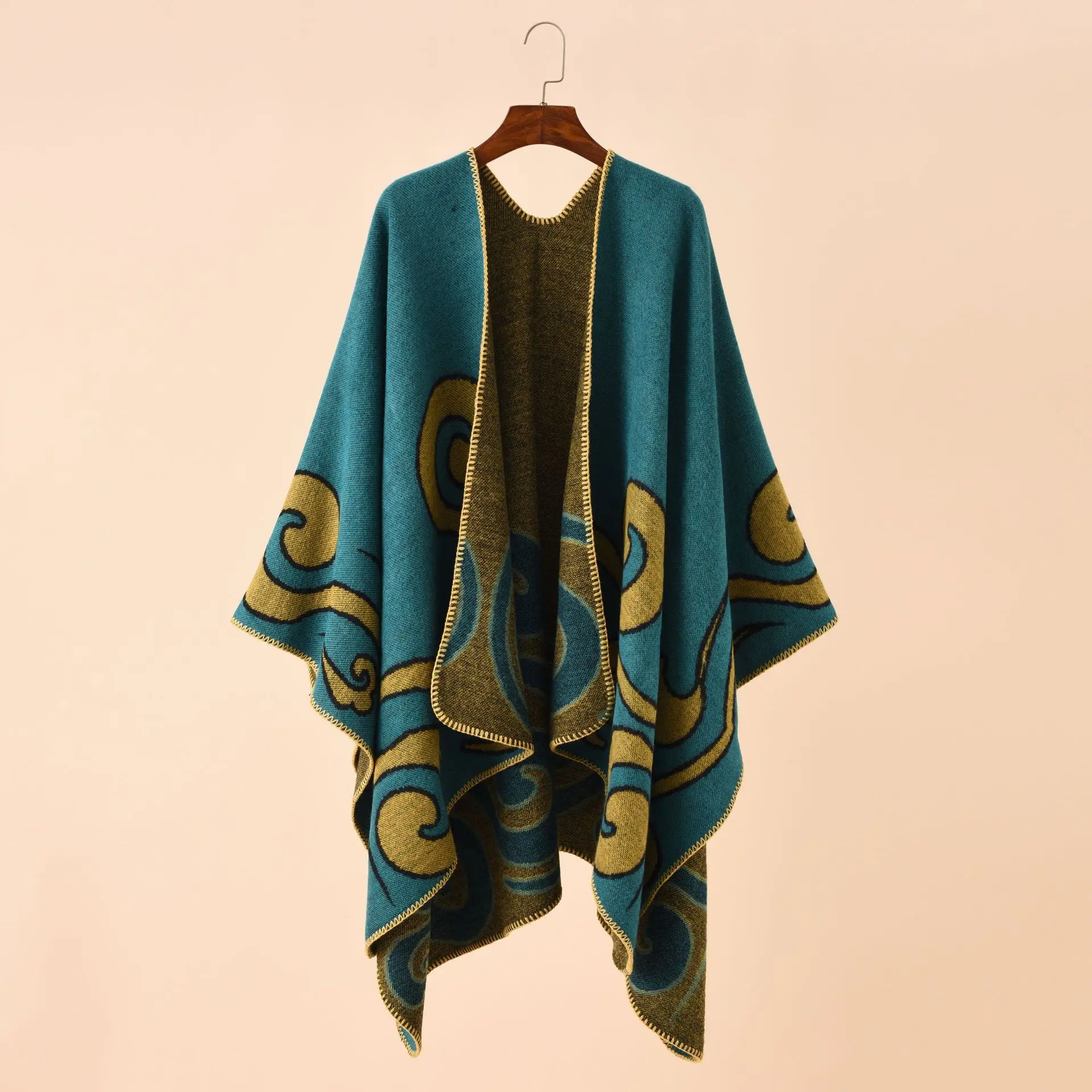 

Xiangyun Pattern Herryl Imitation Cashmere Shawls, Warm Cashmere, Europe and The United States, New, Autumn and Winter, 401,