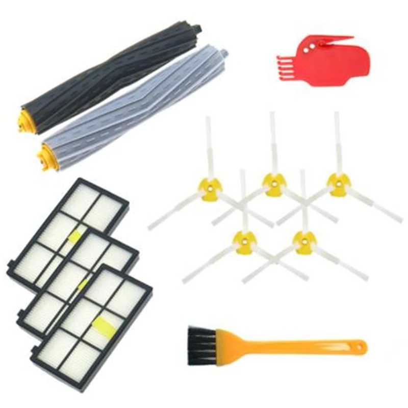 Side Brush HEPA Filter Roller Brush For Irobot Roomba 800 860 870 880 890 900 960 Vacuum Cleaner Parts Accessories
Side Brush HEPA Filter Roller Brush For Irobot Roomba 800 860 870 880 890 900 960 Vacuum Cleaner Parts Accessories