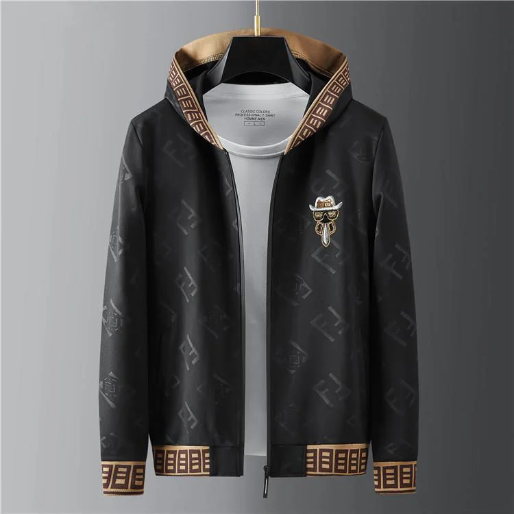 Роскошный брендовый Высококачественный свитер с принтом, мужской кардиган, пальто, Осень-зима, новая трендовая куртка с капюшоном
Роскошный брендовый Высококачественный свитер с принтом, мужской кардиган, пальто, Осень-зима, новая трендовая куртка с капюшоном