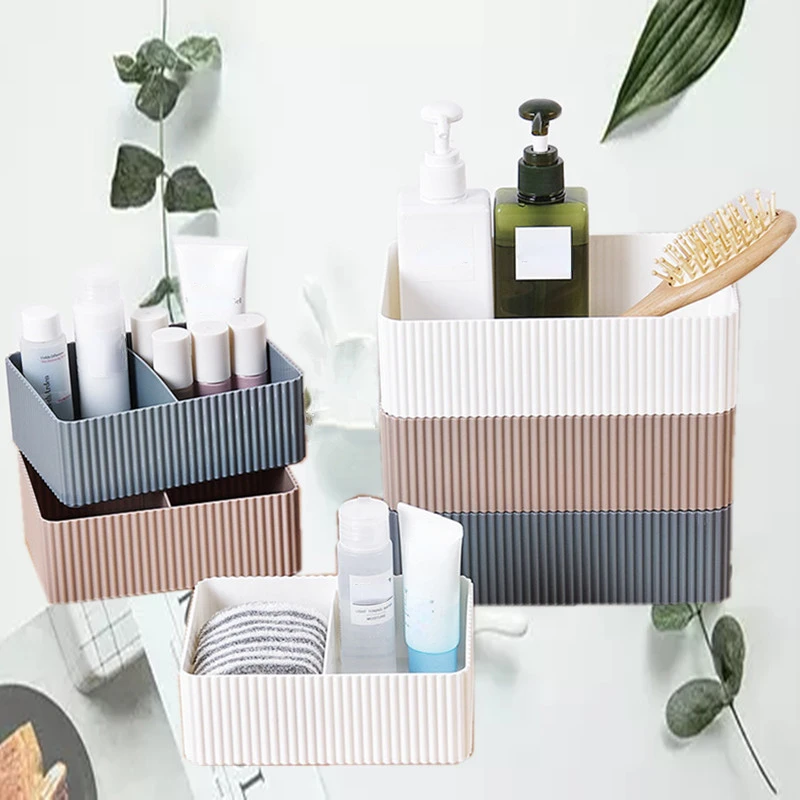 2 Grid Makeup Storage Box Plastic Home Office Bathroom Storage Box Desktop Sundries Organizer Case Cosmetic Closet Bin Holder
2 Grid Makeup Storage Box Plastic Home Office Bathroom Storage Box Desktop Sundries Organizer Case Cosmetic Closet Bin Holder
