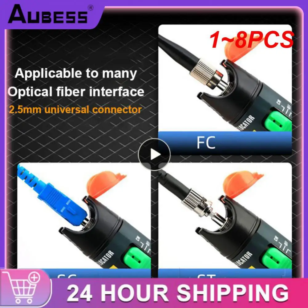 1~8PCS Free shipping COMPTYCO VLF 50MW Visual Fault Locator, Fiber Optic Cable Tester 5-50km Range VFL can choose LC adapter for
1~8PCS Free shipping COMPTYCO VLF 50MW Visual Fault Locator, Fiber Optic Cable Tester 5-50km Range VFL can choose LC adapter for