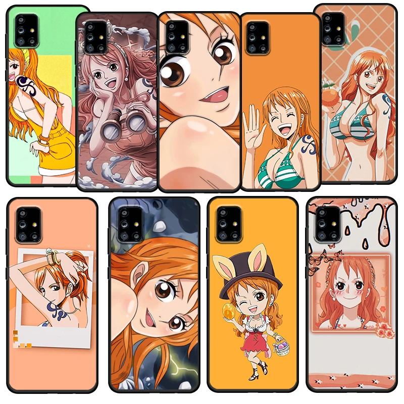ONE PIECE Beautiful Nami For Samsung Galaxy A72 A71 A52 A51 A73 A53 A32 A12 A21S 5G Silicone Soft Black Phone Case Cover Capa
ONE PIECE Beautiful Nami For Samsung Galaxy A72 A71 A52 A51 A73 A53 A32 A12 A21S 5G Silicone Soft Black Phone Case Cover Capa