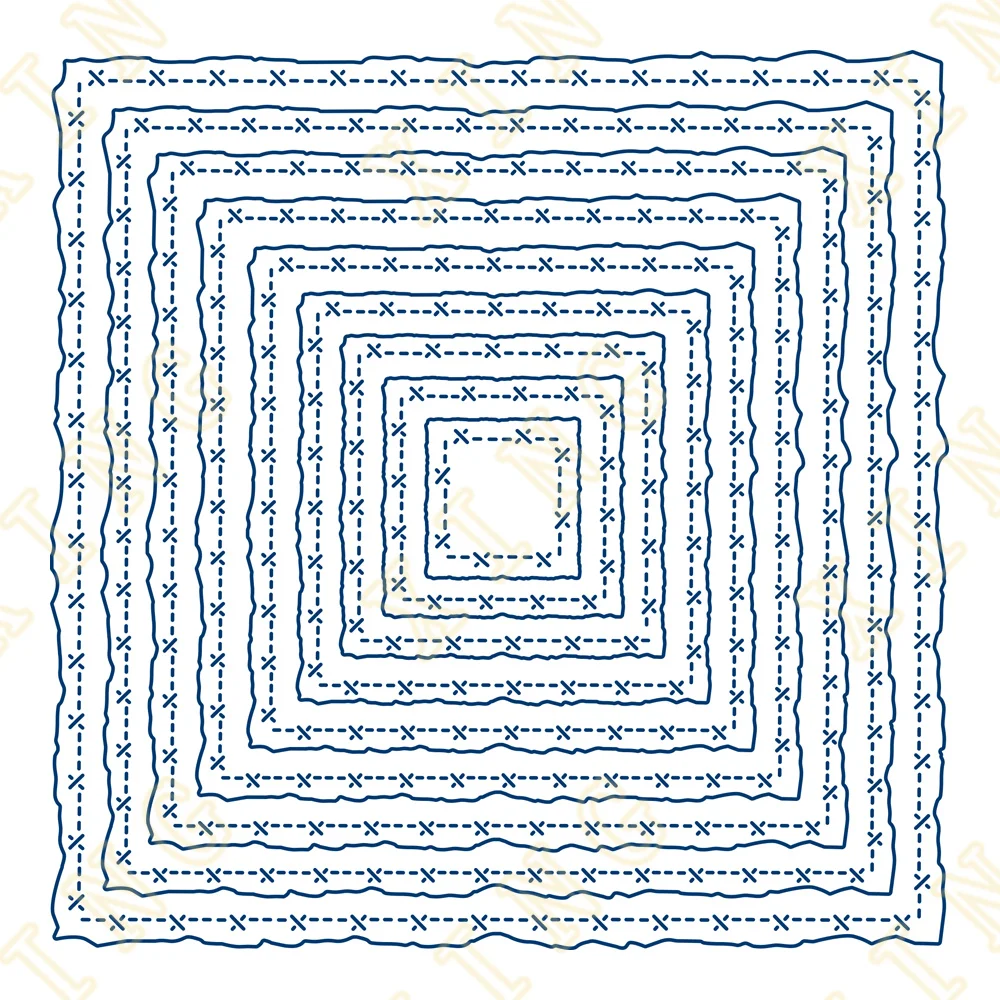 Hemstitch Square 2022 New Metal Cutting Dies Scrapbook Diary Decoration Stencil Embossing Template Diy Greeting Card Handmade
Hemstitch Square 2022 New Metal Cutting Dies Scrapbook Diary Decoration Stencil Embossing Template Diy Greeting Card Handmade