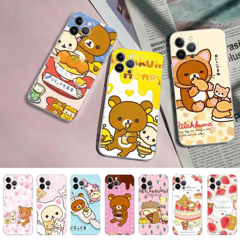 R-Rilakkuma cute Phone Case Silicone Soft for iphone 14 13 12 11 Pro Mini XS MAX 8 7 6 Plus X XS XR Cover
R-Rilakkuma cute Phone Case Silicone Soft for iphone 14 13 12 11 Pro Mini XS MAX 8 7 6 Plus X XS XR Cover