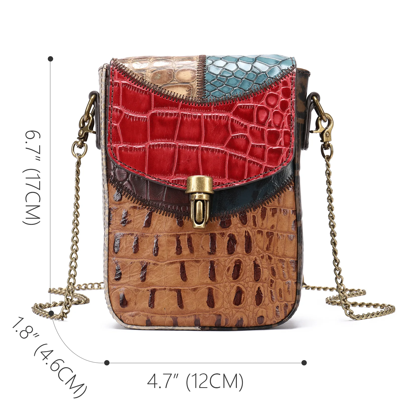 Women's Wallet Shoulder Mini Real Cow Leather Phone Bags Luxury Alligator Pattern Cowskin Card Holders Wallet Handbag Fanny Pack
Women's Wallet Shoulder Mini Real Cow Leather Phone Bags Luxury Alligator Pattern Cowskin Card Holders Wallet Handbag Fanny Pack