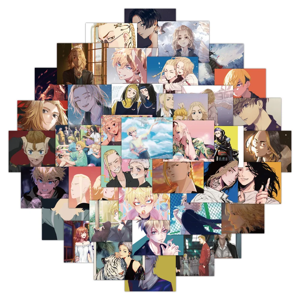 10/30/50PCS Japan Anime Tokyo Revengers Stickers Graffiti Decals Skateboard Fridge Guitar DIY Sticker Cartoon Kids Toy Decals
10/30/50PCS Japan Anime Tokyo Revengers Stickers Graffiti Decals Skateboard Fridge Guitar DIY Sticker Cartoon Kids Toy Decals