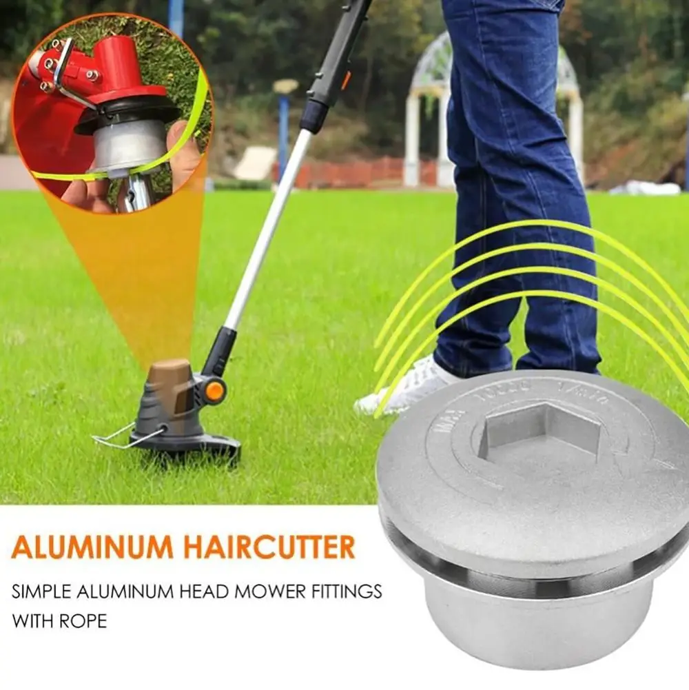 Universal Aluminum Trimmer Head With Four String Set Universal Lawn Mower Durable Trimmer Head For Garden Grass Brush Cutter
Universal Aluminum Trimmer Head With Four String Set Universal Lawn Mower Durable Trimmer Head For Garden Grass Brush Cutter