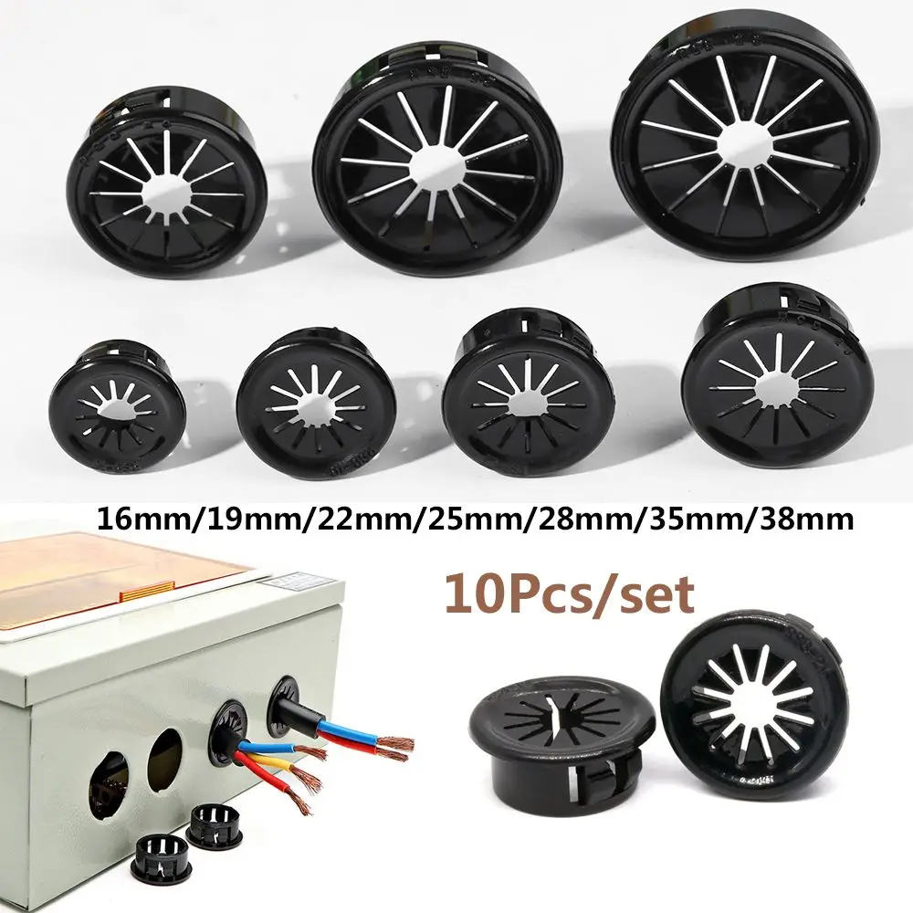 10pcs/set Plastic Cable Hole Cover Furniture Dust Plug Buckle Office Computer Table Grommet Wire Passing Line Outlet Rings
10pcs/set Plastic Cable Hole Cover Furniture Dust Plug Buckle Office Computer Table Grommet Wire Passing Line Outlet Rings