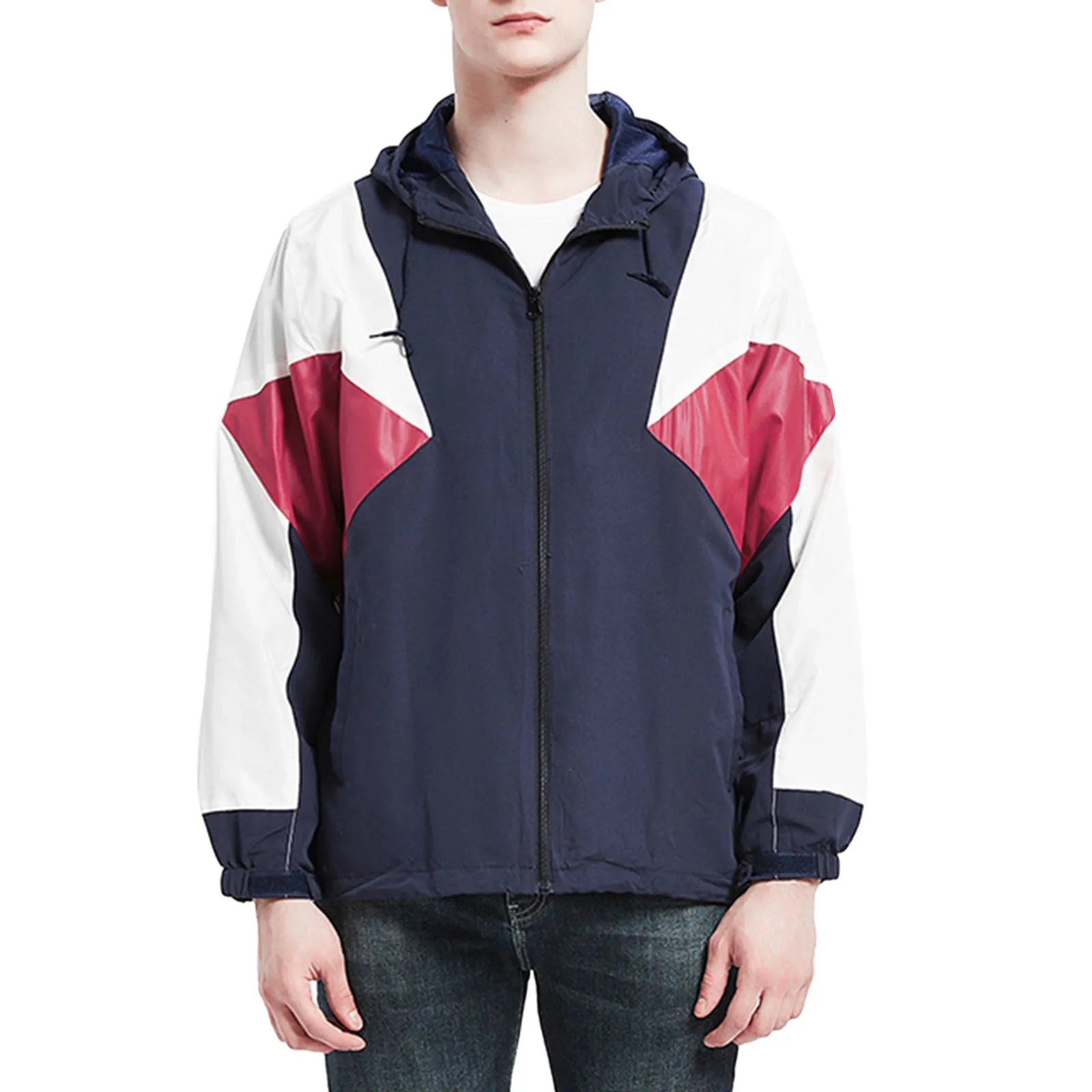 Casual Loose Stitching Hooded Windproof Jacket Men Autumn 2023 Outdoor Fashion Breathable Flight Suit Patchwork Coat Top Blouse
Casual Loose Stitching Hooded Windproof Jacket Men Autumn 2023 Outdoor Fashion Breathable Flight Suit Patchwork Coat Top Blouse