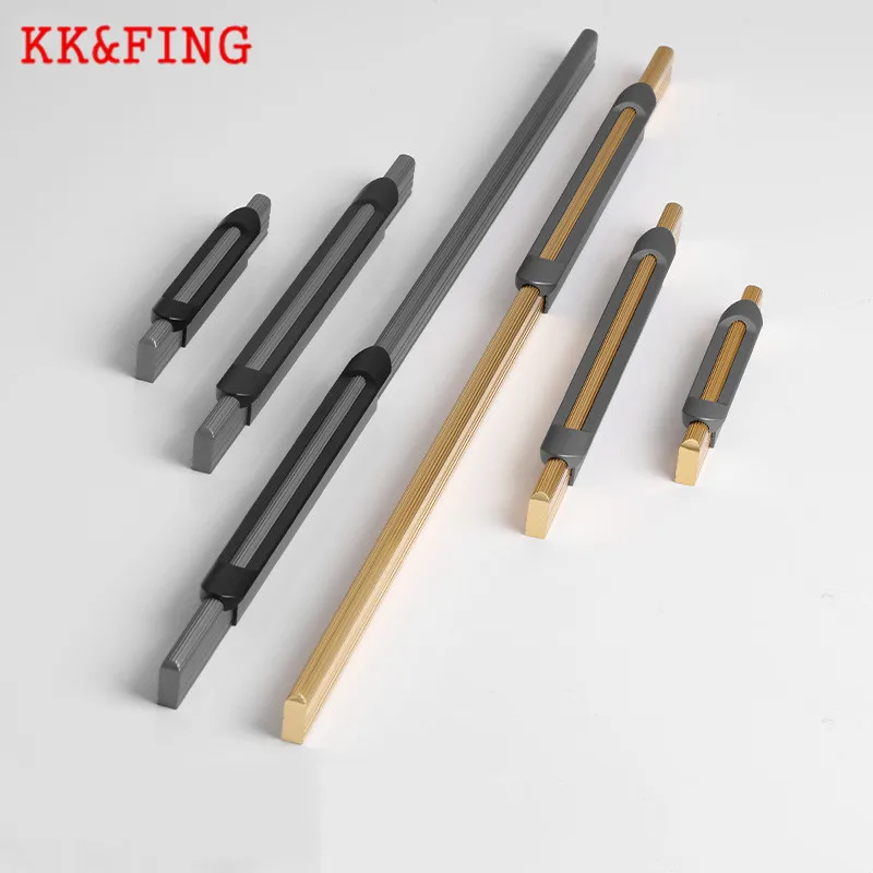 KK&FING Nordic Aluminum Alloy Furniture Wardrobe Door Handles Drawer Pulls Kitchen Cupboard Wine Cabinet Door Handle Hardware
KK&FING Nordic Aluminum Alloy Furniture Wardrobe Door Handles Drawer Pulls Kitchen Cupboard Wine Cabinet Door Handle Hardware