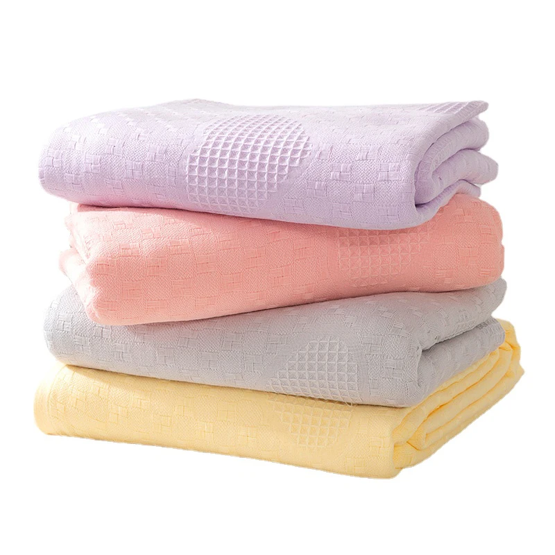 Soft Breathable Bed Blanket for Baby Adults Cotton Summer Quilt Bedspread on The Bed Plaid Sofa Throw Blankets Home Luxury Decor
Soft Breathable Bed Blanket for Baby Adults Cotton Summer Quilt Bedspread on The Bed Plaid Sofa Throw Blankets Home Luxury Decor