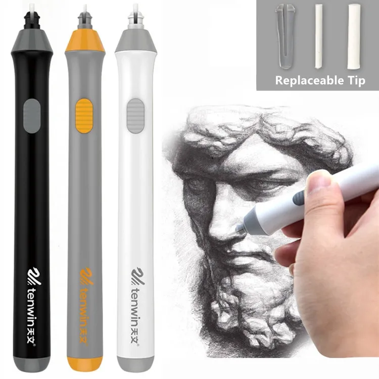 Rubber Stationery Erasing Power Eraser With Refills Electric Drawing Battery Supplies Sketch Adjustable Tenwin Rubber For School
Rubber Stationery Erasing Power Eraser With Refills Electric Drawing Battery Supplies Sketch Adjustable Tenwin Rubber For School