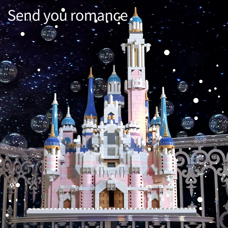 3341PCS LED Lights City Mini House Cartoon Dream Tale Princess Castle Architecture Building Blocks Figures Bricks Toys For Girls
3341PCS LED Lights City Mini House Cartoon Dream Tale Princess Castle Architecture Building Blocks Figures Bricks Toys For Girls