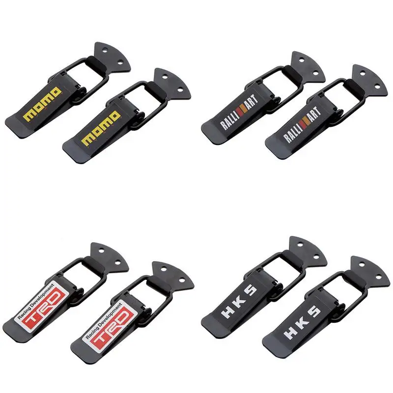 2 Pcs Car Truck Hood Clip Hasp Car Bumper Security Hook Quick Release Fasteners Lock Clip Kit Racing Auto Styling Accessories
2 Pcs Car Truck Hood Clip Hasp Car Bumper Security Hook Quick Release Fasteners Lock Clip Kit Racing Auto Styling Accessories