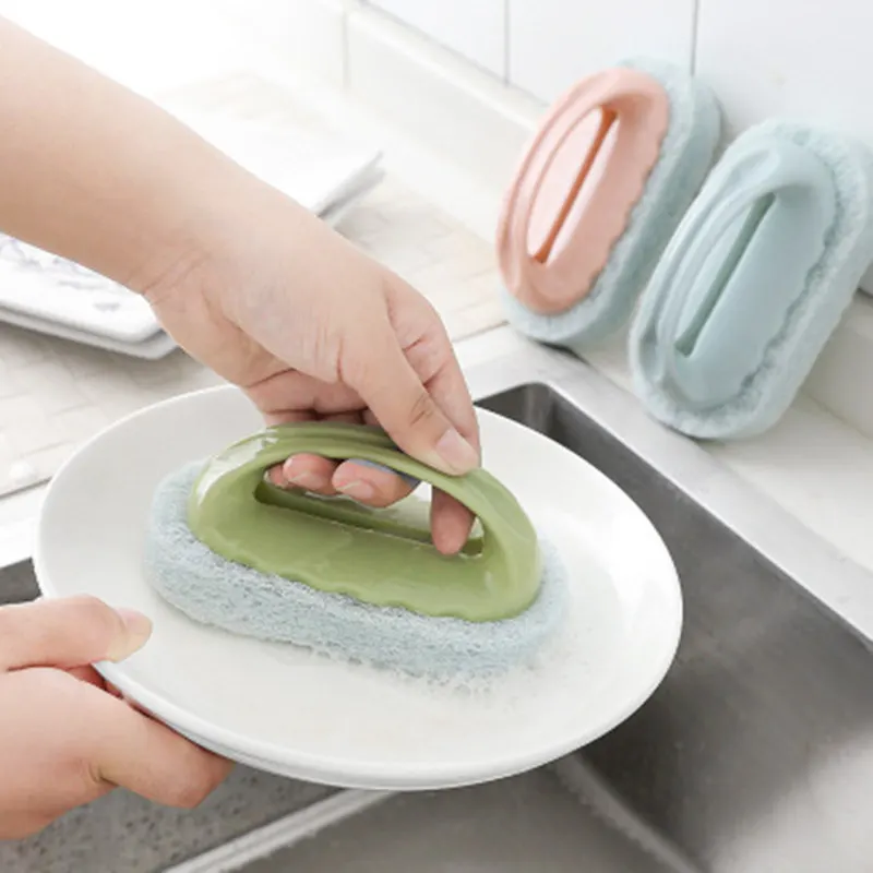 Wholesale Cleaning Brush Strong Decontamination Bath Brush Handle Sponge Eraser Cleaner Sponges Kitchen Bathroom Cleaning Tools
Wholesale Cleaning Brush Strong Decontamination Bath Brush Handle Sponge Eraser Cleaner Sponges Kitchen Bathroom Cleaning Tools