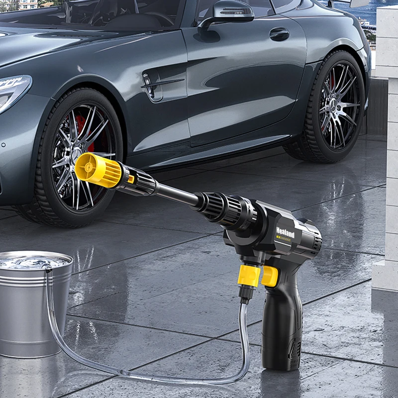 6000 mAh Portable Wireless Car Wash Water Spay Gun Lithium Car Washing Machine For Cleaning Car Wash and Garden Watering
6000 mAh Portable Wireless Car Wash Water Spay Gun Lithium Car Washing Machine For Cleaning Car Wash and Garden Watering