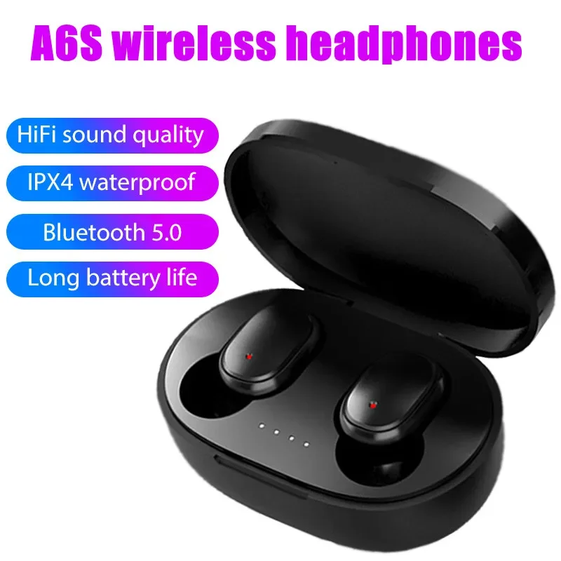 TWS Bluetooth Earphones Wireless Headphones Stereo Sound Cancelling Earbuds with Mic Wireless Bluetooth Headset
TWS Bluetooth Earphones Wireless Headphones Stereo Sound Cancelling Earbuds with Mic Wireless Bluetooth Headset