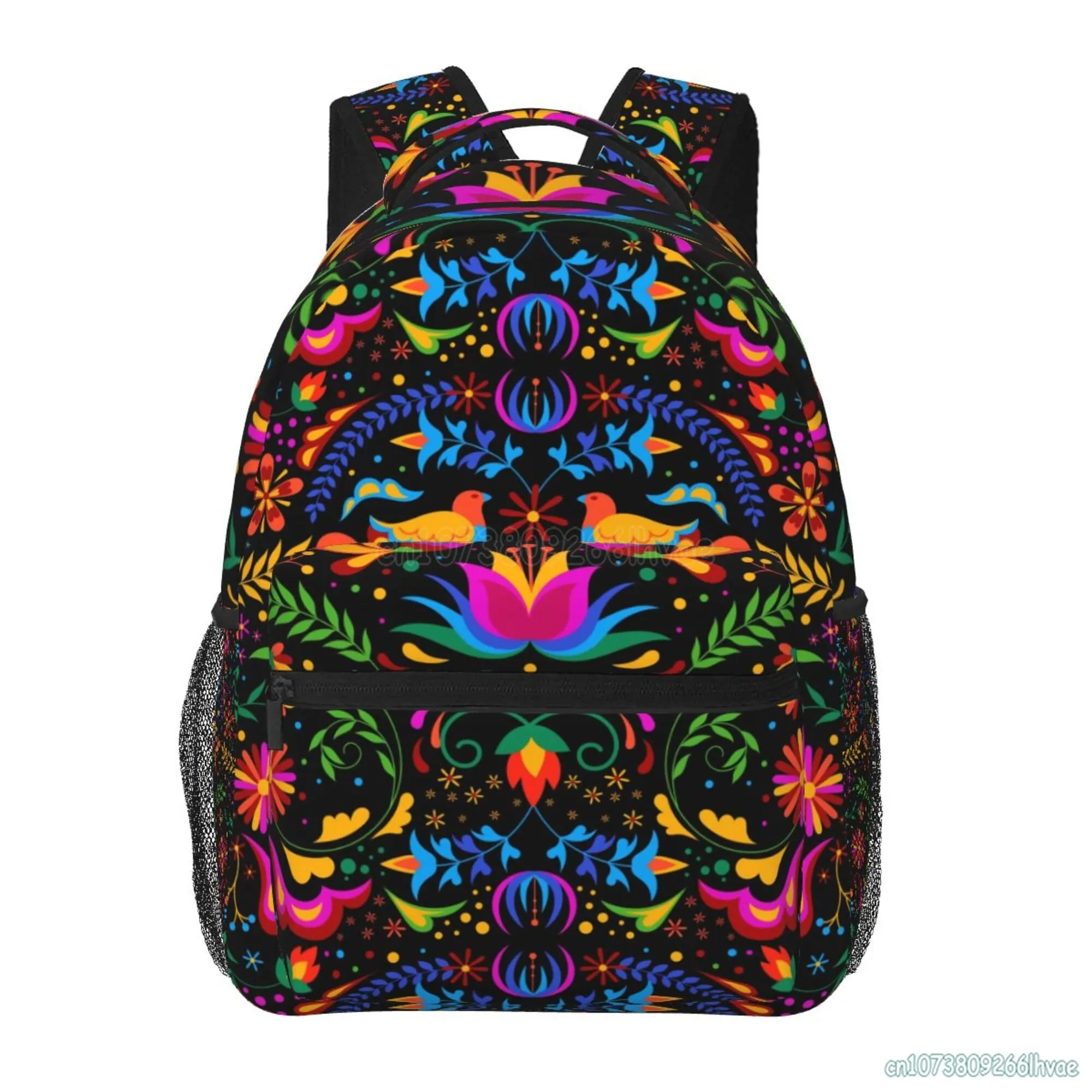 Mexican Flowers Backpacks Ethnic Pattern Personalized Lightweight Casual Laptop Backpack Hiking Gym Travel Daypack for Women
Mexican Flowers Backpacks Ethnic Pattern Personalized Lightweight Casual Laptop Backpack Hiking Gym Travel Daypack for Women